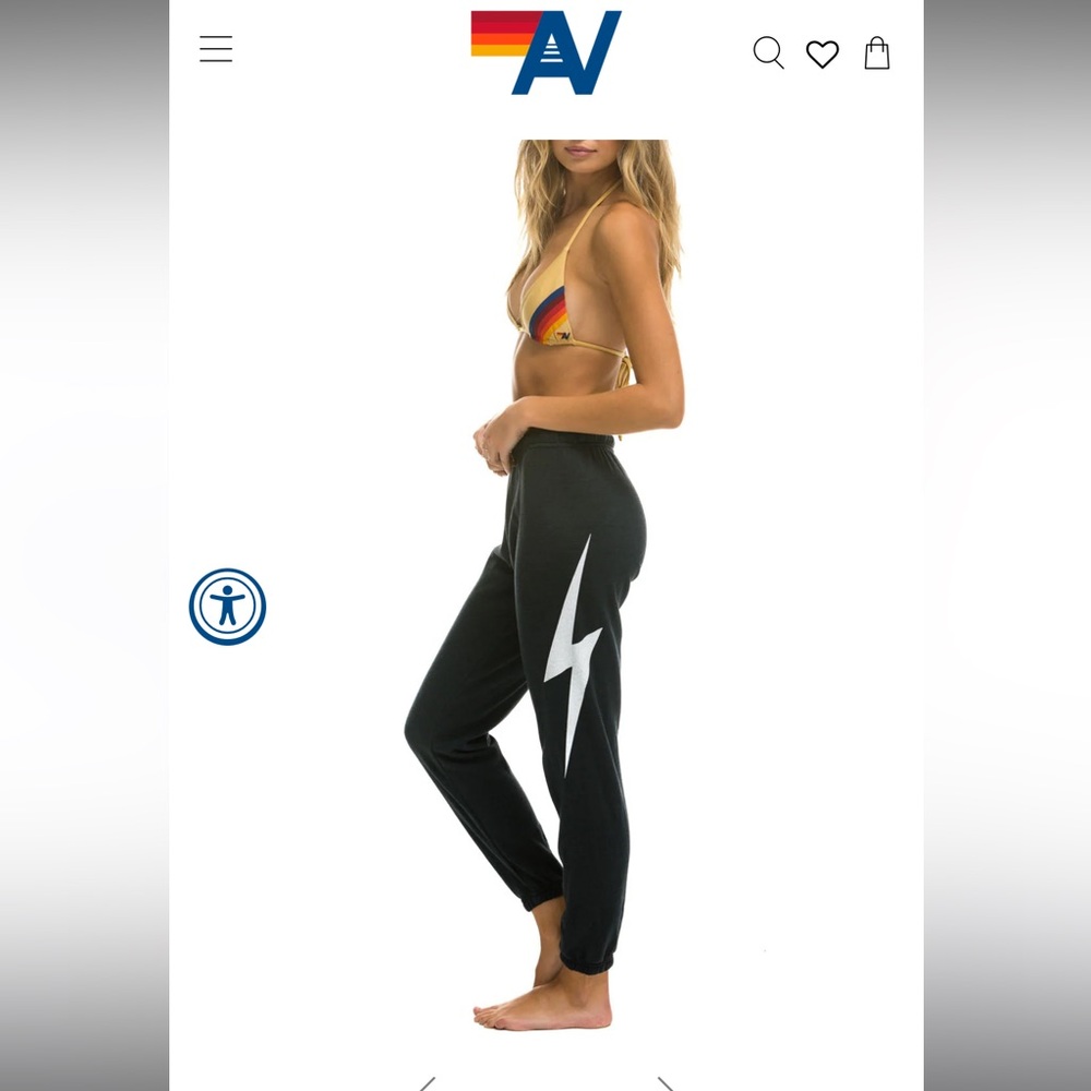 Aviator nation BOLT SWEATPANTS - CHARCOAL
WSPBT-CHAR-M
